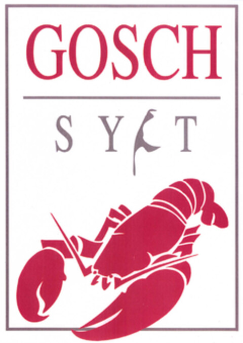 GOSCH SYLT Logo (EUIPO, 09/22/2008)