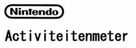 Nintendo Activiteitenmeter Logo (EUIPO, 25.11.2008)