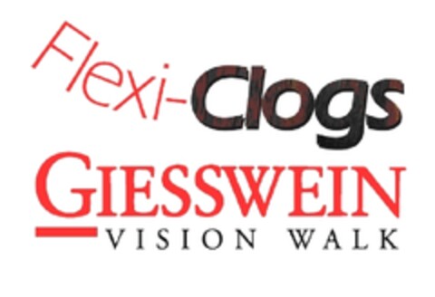 Flexi-Clogs GIESSWEIN VISION WALK Logo (EUIPO, 29.06.2009)