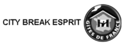 CITY BREAK ESPRIT GITES DE FRANCE Logo (EUIPO, 22.06.2010)