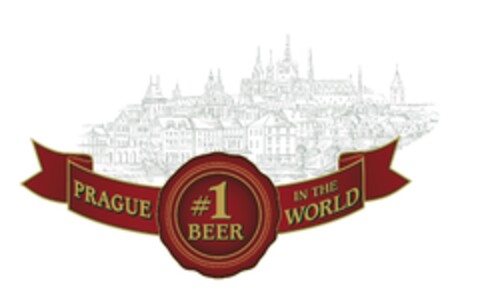 PRAGUE # 1 BEER IN THE WORLD Logo (EUIPO, 01.04.2011)