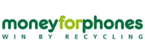 MONEYFORPHONES WIN BY RECYCLING Logo (EUIPO, 05/24/2011)