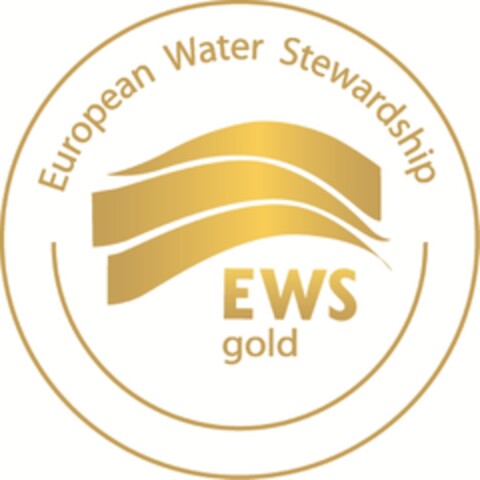 European Water Stewardship EWS gold Logo (EUIPO, 11.01.2013)