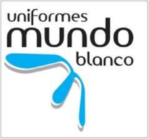 UNIFORMES MUNDO BLANCO Logo (EUIPO, 30.01.2013)