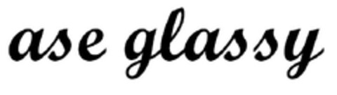 ase glassy Logo (EUIPO, 25.06.2013)