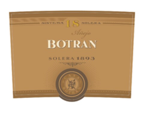 BOTRAN 18 SOLERA 1893 Logo (EUIPO, 31.10.2013)