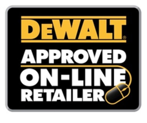 DEWALT APPROVED ON-LINE RETAILER Logo (EUIPO, 06/09/2014)