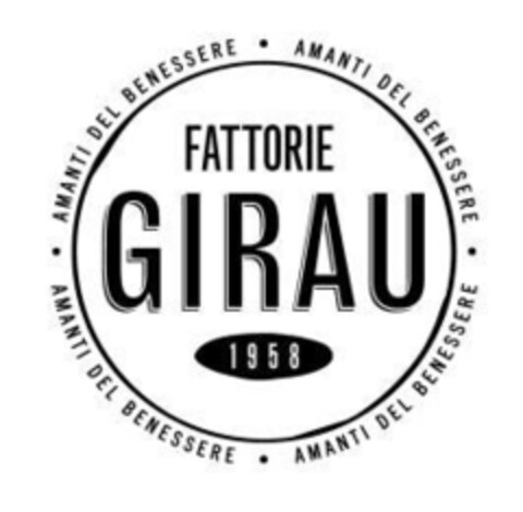 FATTORIE GIRAU 1958 AMANTI DEL BENESSERE Logo (EUIPO, 09/26/2014)