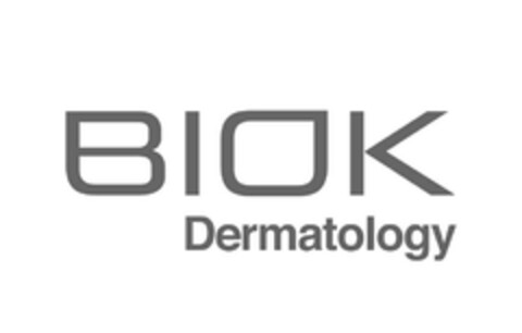 BIOK DERMATOLOGY Logo (EUIPO, 27.06.2017)