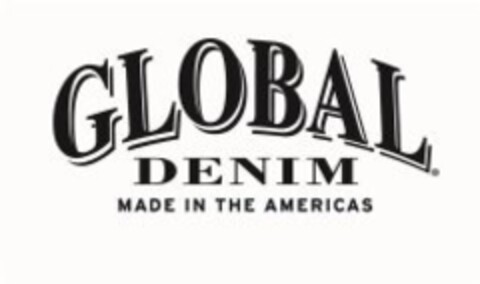 GLOBAL DENIM MADE IN THE AMERICAS Logo (EUIPO, 09/15/2017)