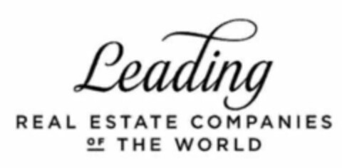 LEADING REAL ESTATE COMPANIES OF THE WORLD Logo (EUIPO, 11/13/2017)