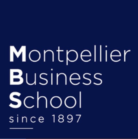 Montpellier Business School since 1897 Logo (EUIPO, 01/21/2018)