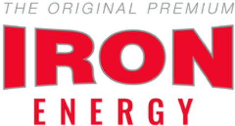 THE ORIGINAL PREMIUM IRON ENERGY Logo (EUIPO, 12.03.2018)