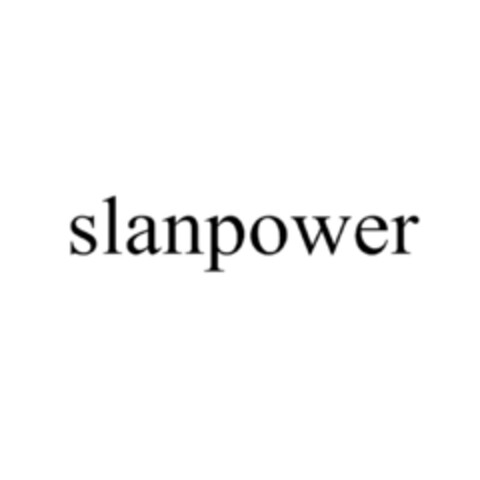 slanpower Logo (EUIPO, 20.07.2018)
