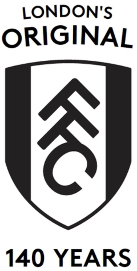 LONDON'S ORIGINAL FFC 140 YEARS Logo (EUIPO, 16.08.2018)