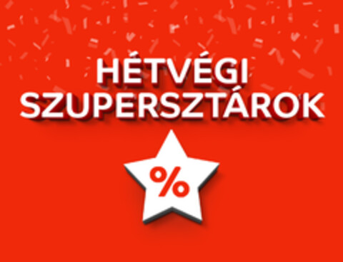 HÉTVÉGI  SZUPERSZTÁROK Logo (EUIPO, 08/29/2018)