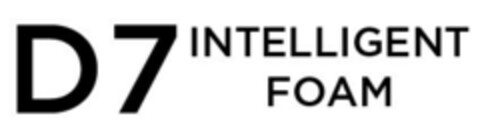 D7 INTELLIGENT FOAM Logo (EUIPO, 11.12.2019)