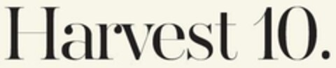 HARVEST10 Logo (EUIPO, 03.11.2020)