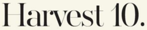 HARVEST10 Logo (EUIPO, 11/03/2020)