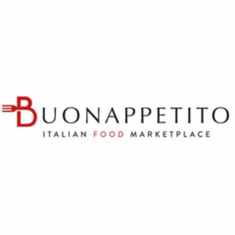 BUONAPPETITO ITALIAN FOOD MARKETPLACE Logo (EUIPO, 11/25/2020)