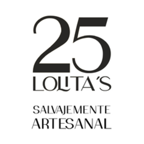 25 LOLITAS SALVAJEMENTE ARTESANAL Logo (EUIPO, 03.02.2021)