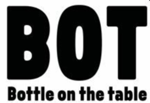 BOT BOTTLE ON THE TABLE Logo (EUIPO, 02/11/2021)