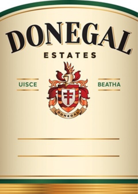 DONEGAL ESTATES UISCE BEATHA DONEGAL Logo (EUIPO, 04/30/2021)