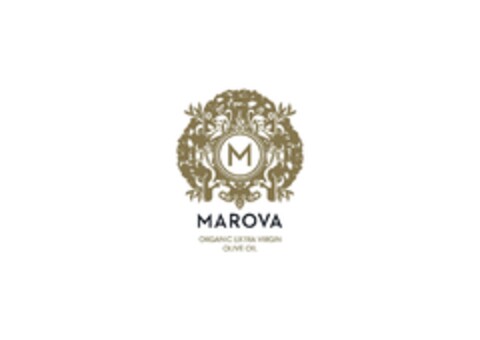 MAROVA ORGANIC EXTRA VIRGIN OLIVE OIL Logo (EUIPO, 11/08/2021)