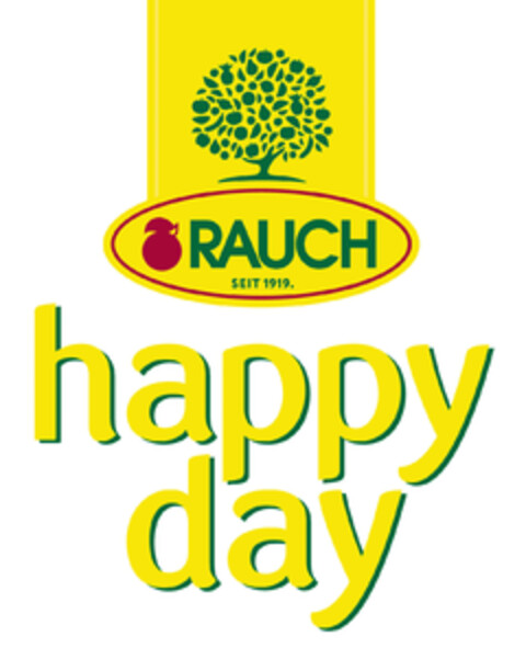 RAUCH SEIT 1919. happy day Logo (EUIPO, 22.12.2021)