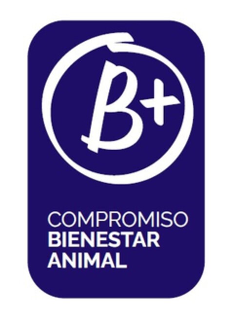 B+ COMPROMISO BIENESTAR ANIMAL Logo (EUIPO, 07/01/2022)