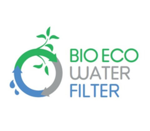BIO ECO WATER FILTER Logo (EUIPO, 09.01.2023)