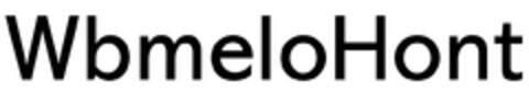 WbmeloHont Logo (EUIPO, 31.05.2024)