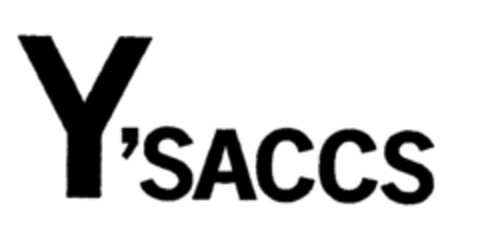 Y'SACCS Logo (EUIPO, 01.04.1996)