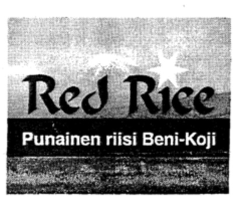 Red Rice Punainen riisi Beni-Koji Logo (EUIPO, 31.01.1997)