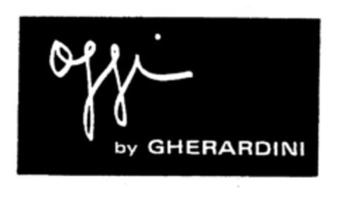 oggi by GHERARDINI Logo (EUIPO, 28.10.1997)