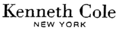 Kenneth Cole NEW YORK Logo (EUIPO, 19.02.1999)