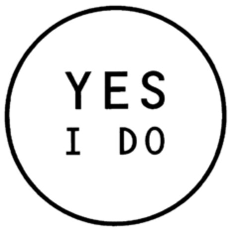 YES I DO Logo (EUIPO, 05.11.1998)