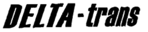 DELTA-trans Logo (EUIPO, 19.01.1999)