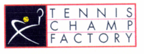 TENNIS CHAMP FACTORY Logo (EUIPO, 23.11.1999)