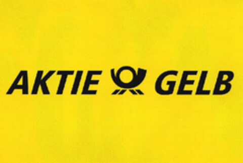 AKTIE GELB Logo (EUIPO, 08/29/2000)