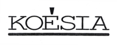 KOESIA Logo (EUIPO, 01.04.2003)