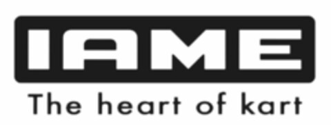 IAME The heart of kart Logo (EUIPO, 12/14/2005)