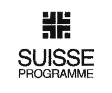 SUISSE PROGRAMME Logo (EUIPO, 10/05/2007)