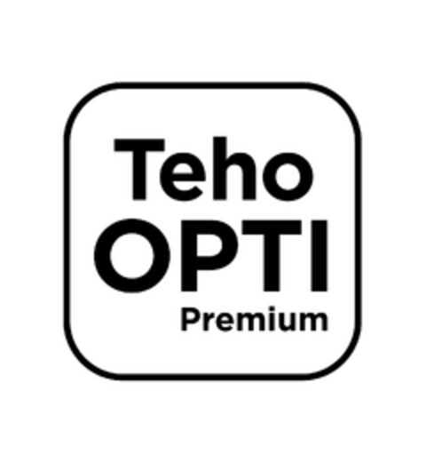 Teho OPTI Premium Logo (EUIPO, 08/25/2011)