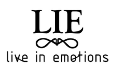 LIE LIVE IN EMOTIONS Logo (EUIPO, 10/13/2011)