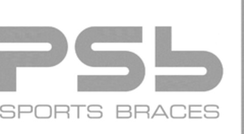 PSB SPORTS BRACES Logo (EUIPO, 12/21/2011)