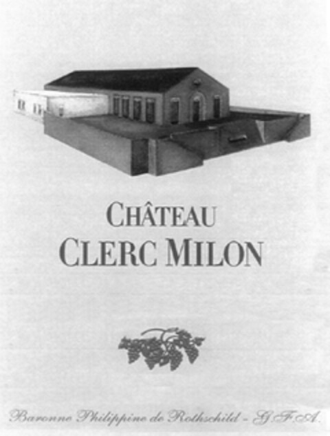 CHATEAU CLERC MILON
Baronne Philippine de Rothschild G.F.A. Logo (EUIPO, 25.07.2012)