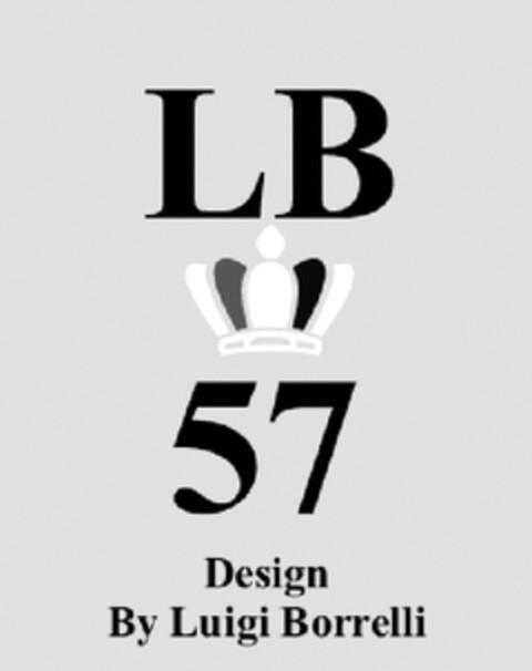 LB 57 Design by Luigi Borrelli Logo (EUIPO, 30.11.2012)