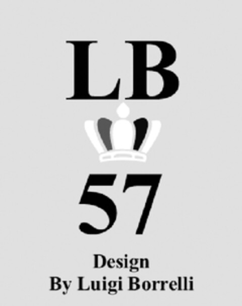 LB 57 Design by Luigi Borrelli Logo (EUIPO, 11/30/2012)