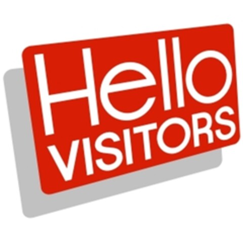 Hello VISITORS Logo (EUIPO, 17.01.2013)